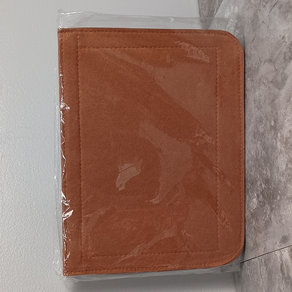 Womens Size Medium Felt Organizer-for Hermes Evelyne III Bag Insert Brown Lux - Picture 5 of 7